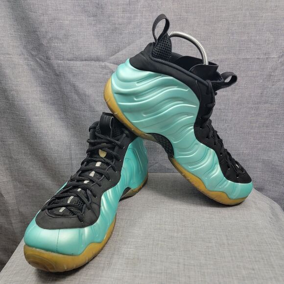 Size 15-Nike Air Foamposite Pro Island Green 624041-303 Men\'s Basketball GS